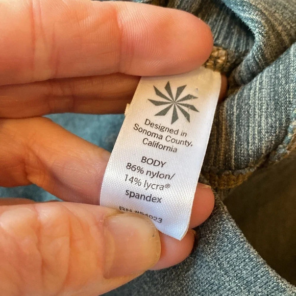 Athleta Leggings Chaturanga Grey Space Dye Size Small - Picture 6 of 6